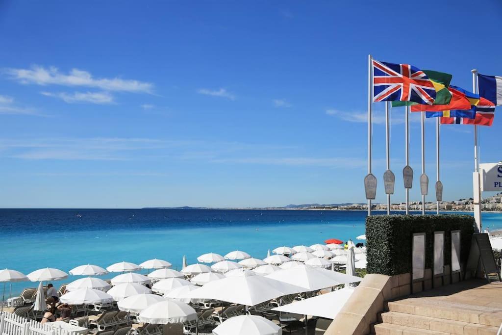 High-End Apartment, Hyper Center, Near The Beaches Niza Exterior foto